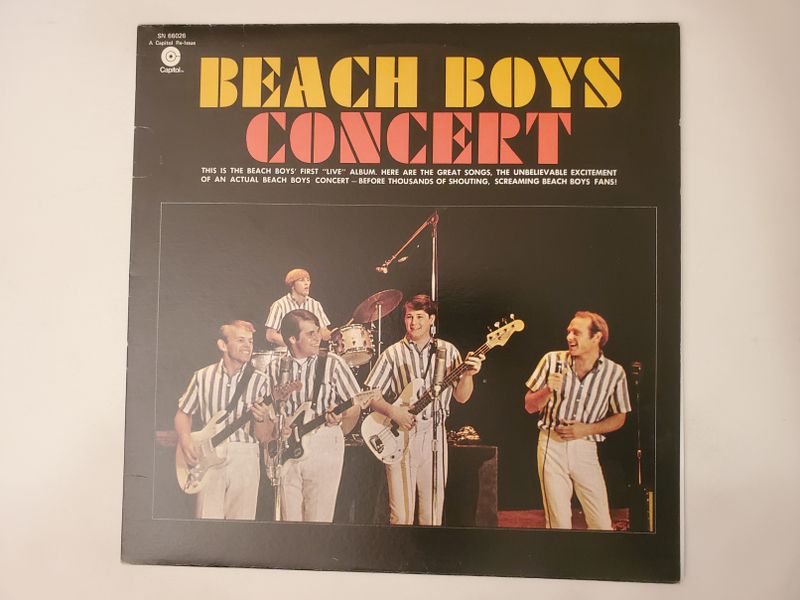 The Beach Boys Beach Boys Concert vinyl record